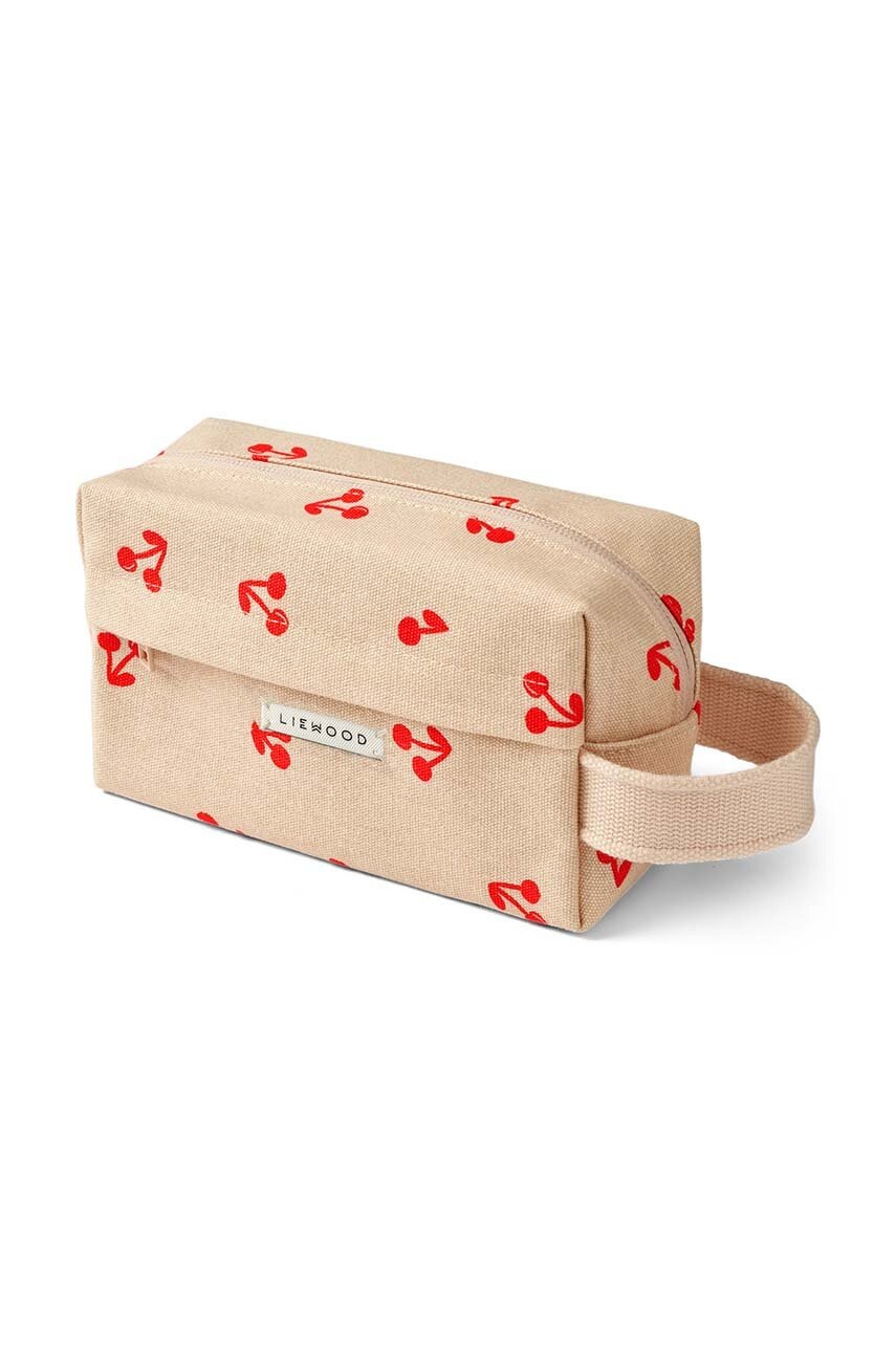 

Козметична чанта Liewood Trine Cotton Organizer Bag LW19126, Розов