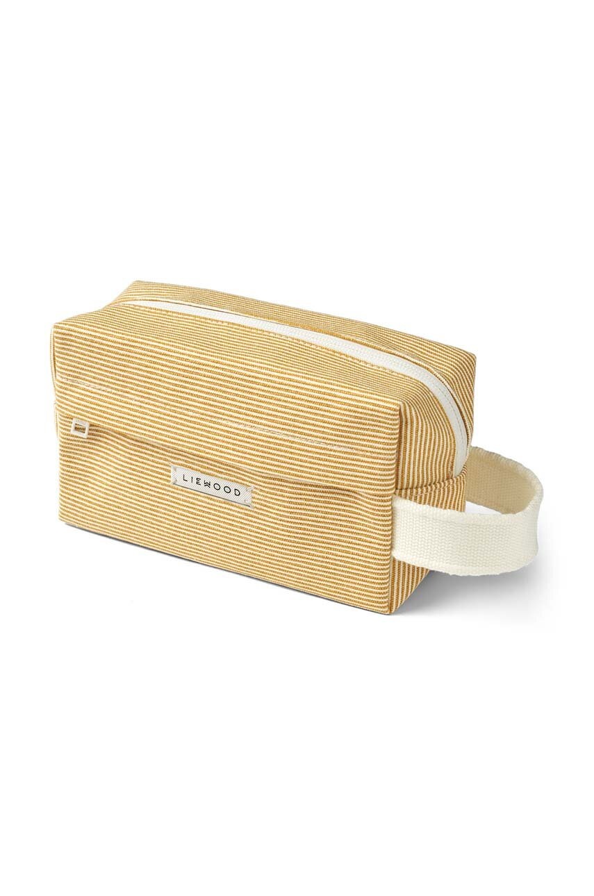 

Козметична чанта Liewood Trine Cotton Organizer Bag LW19126, Жълт