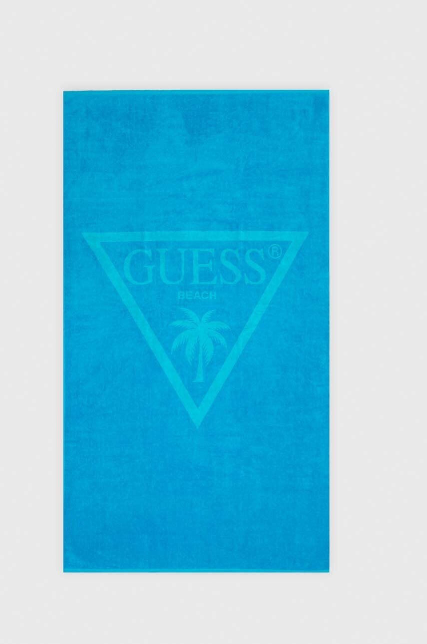 

Памучна кърпа Guess в синьо E4GZ03 SG00L, Син