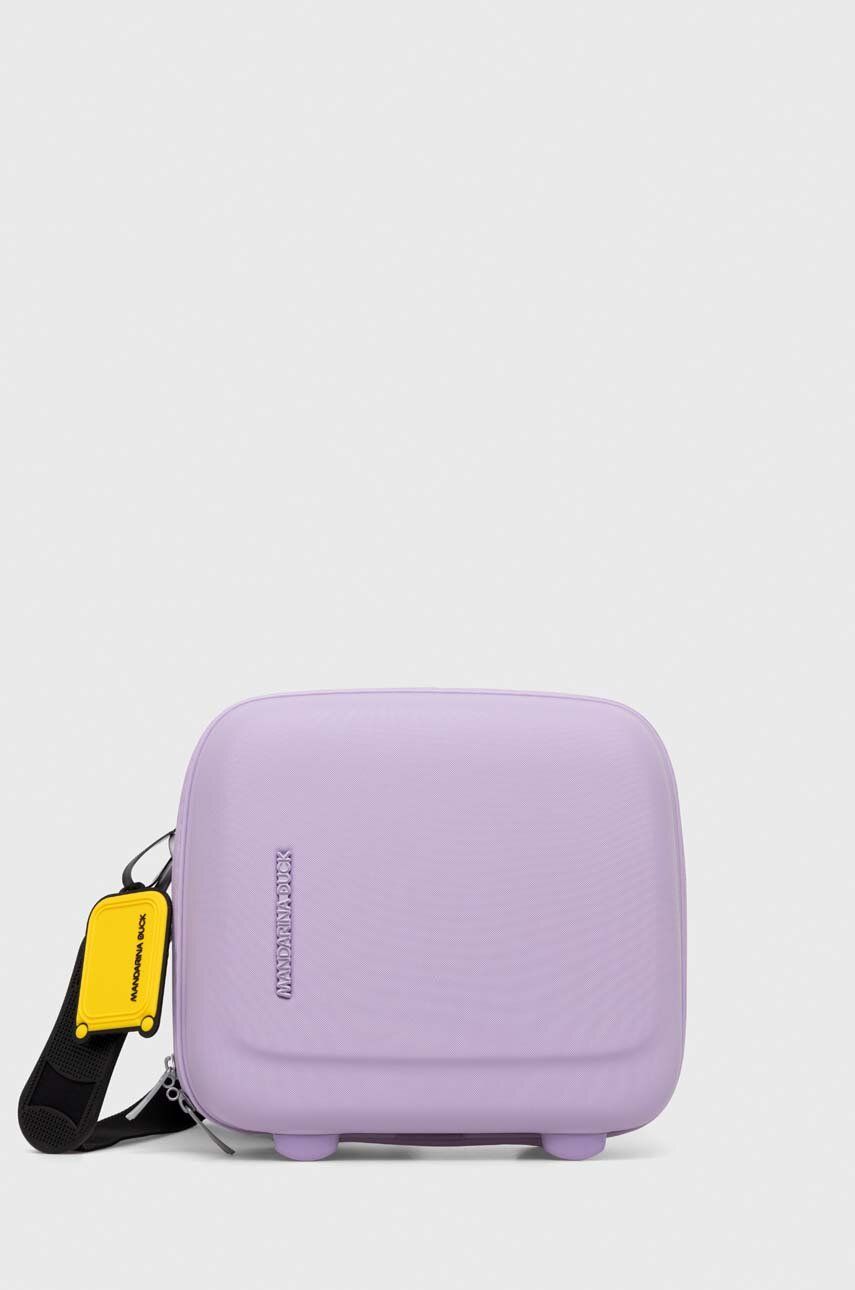 Kosmetická taška Mandarina Duck D-DROP 2.0 fialová barva, P10KVN01