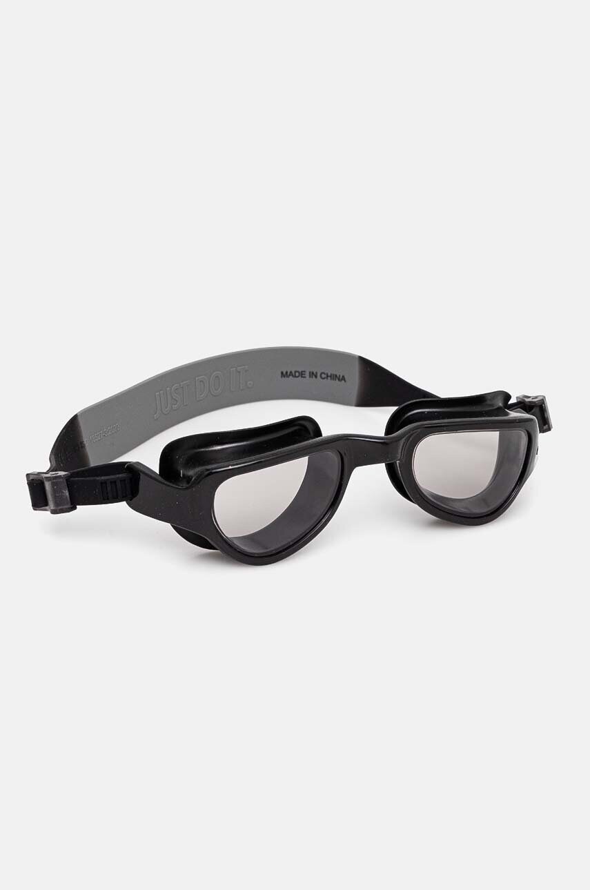 Nike ochelari inot Universal Fit culoarea negru