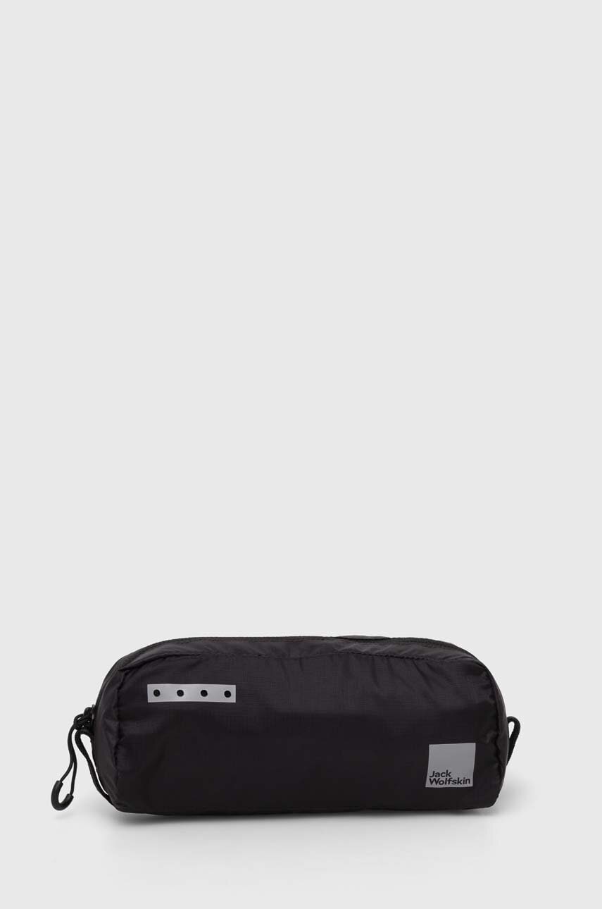 Jack Wolfskin portfard Wandermood Mini culoarea negru 8007871