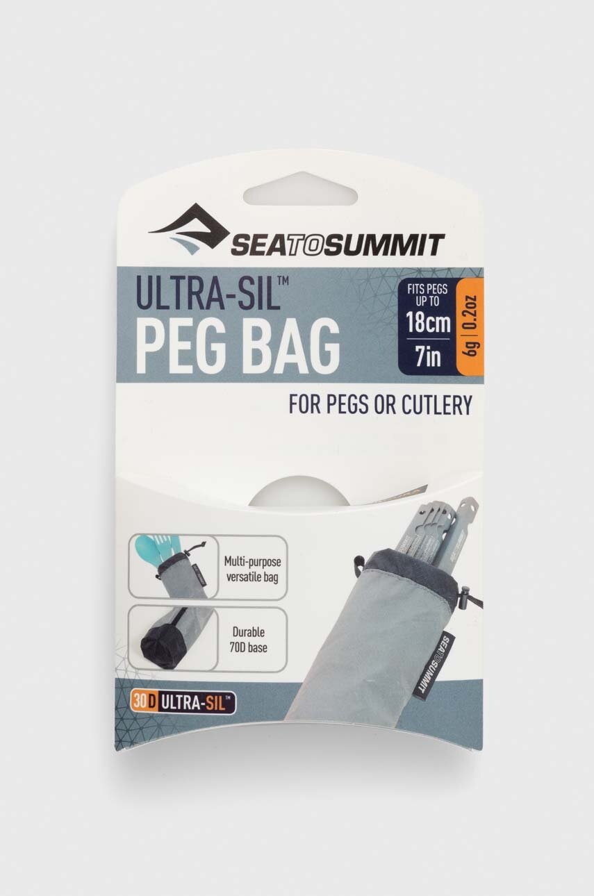 Κάλυμμα εξοπλισμού Sea To Summit Ultra-Sil Peg and Utensil Bag χρώμα: γκρι, ABAG φωτογραφία