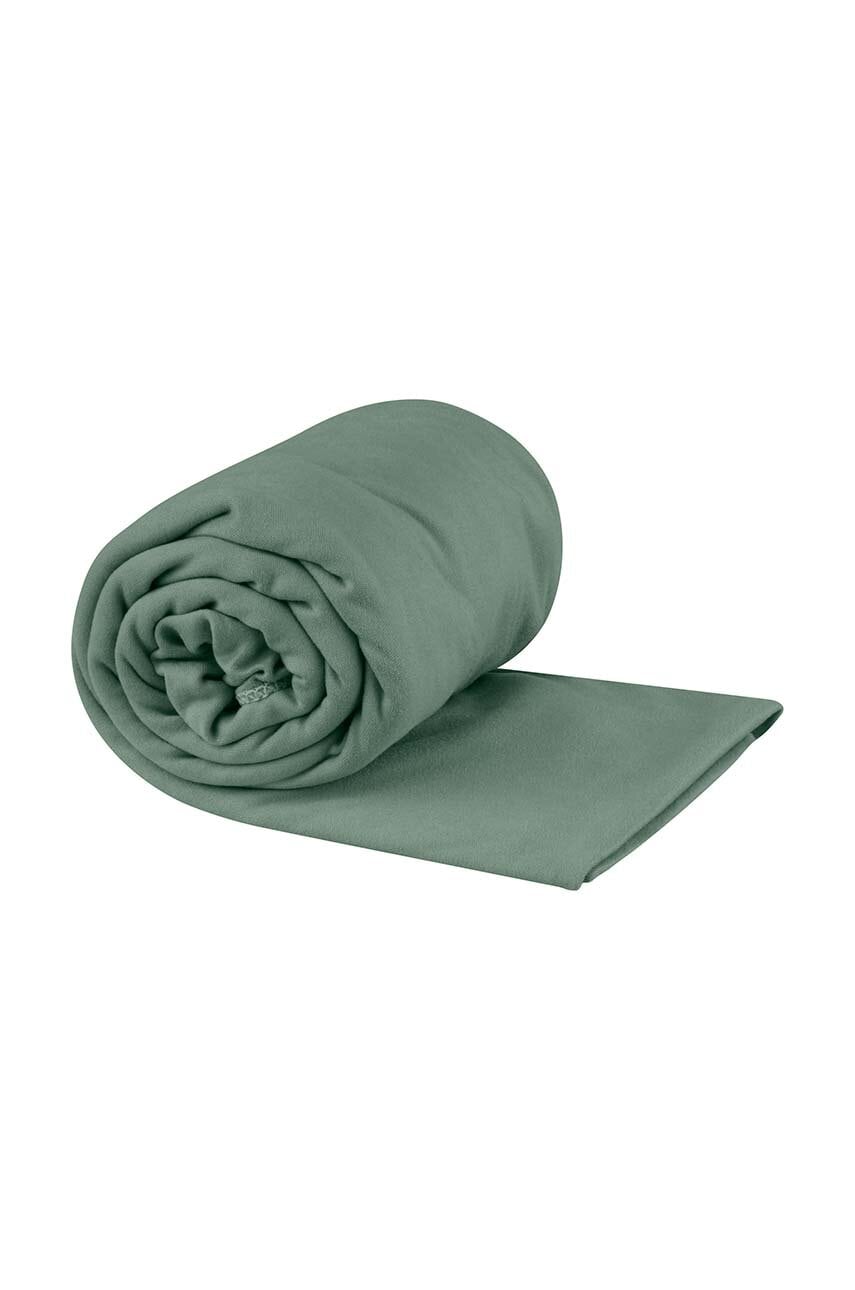 Sea To Summit prosop DryLite 75 x 150 cm culoarea verde, APOCT Sea To Summit prosop DryLite 75 x 150 cm culoarea verde, APOCT