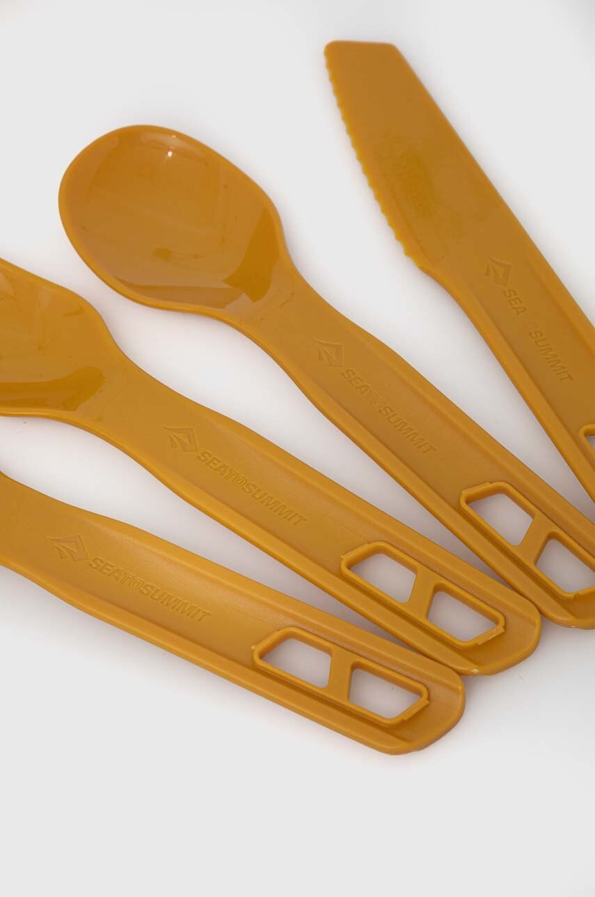 Σετ πιάτων Sea To Summit Passage Dinnerware Set 1 Person χρώμα: κίτρινο, ACK0370511P φωτογραφία