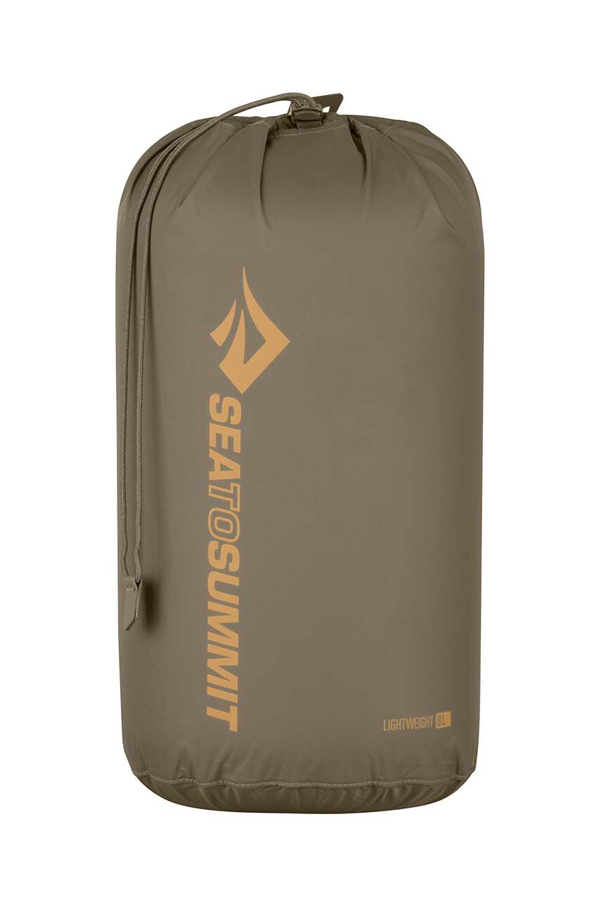 Sea To Summit sac bagaj Lightweight Stuff Sack 8L culoarea verde, ASG024031