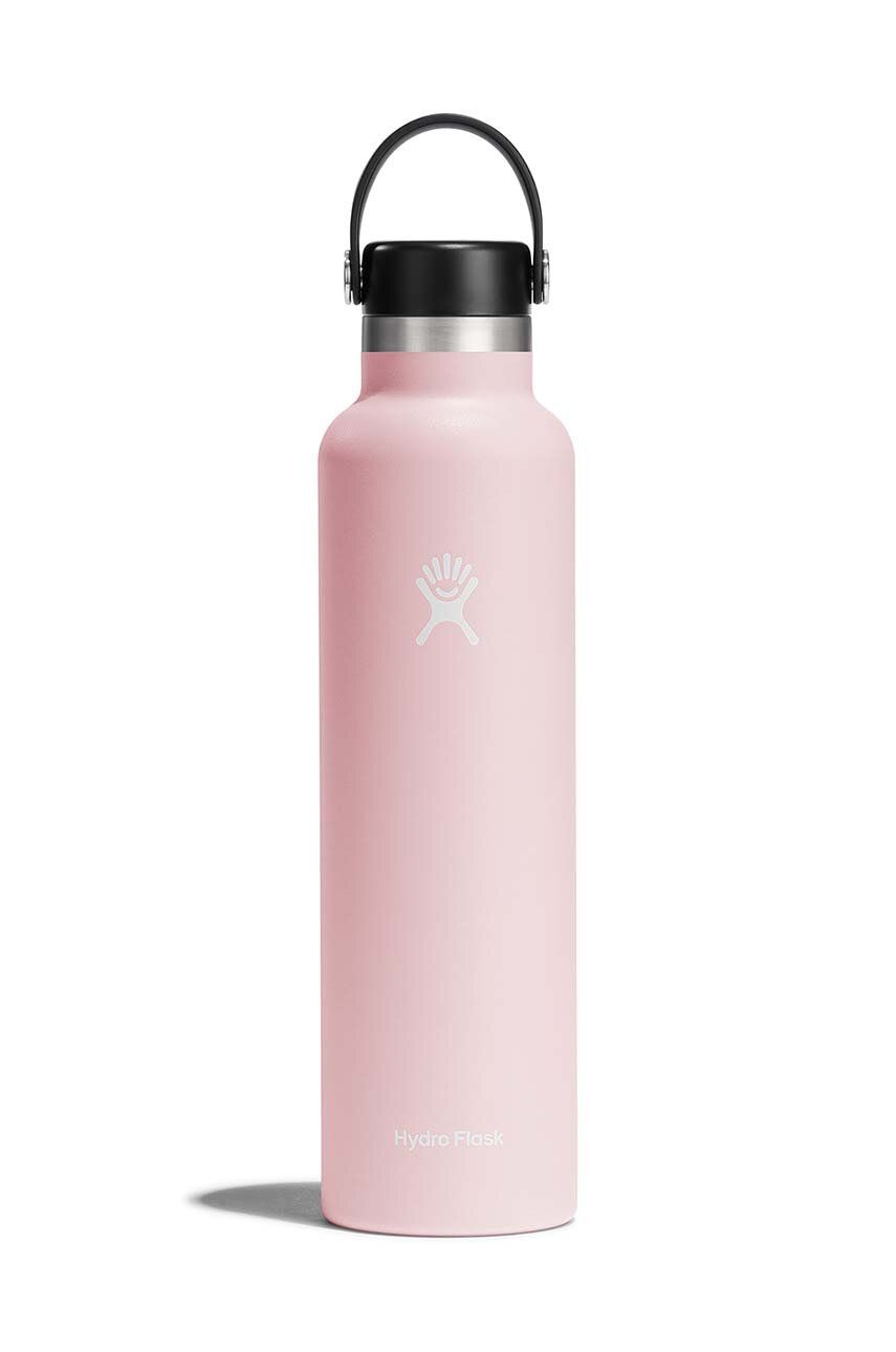 Hydro Flask sticla termica 24 Oz Standard Flex Cap Trillium culoarea roz, S24SX678