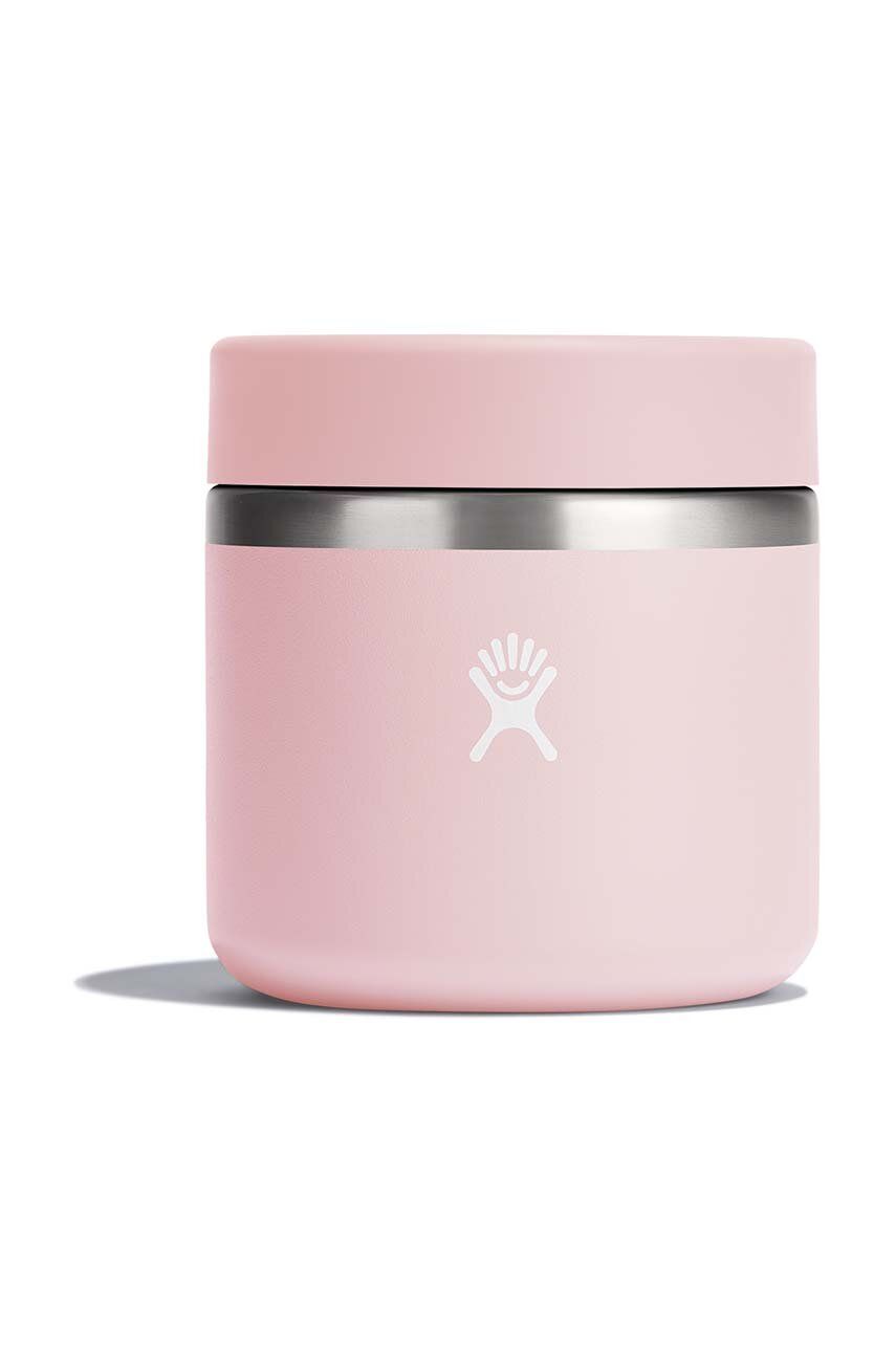 Hydro Flask termos pentru pranz 20 Oz Insulated Food Jar Trillium culoarea roz, RF20678