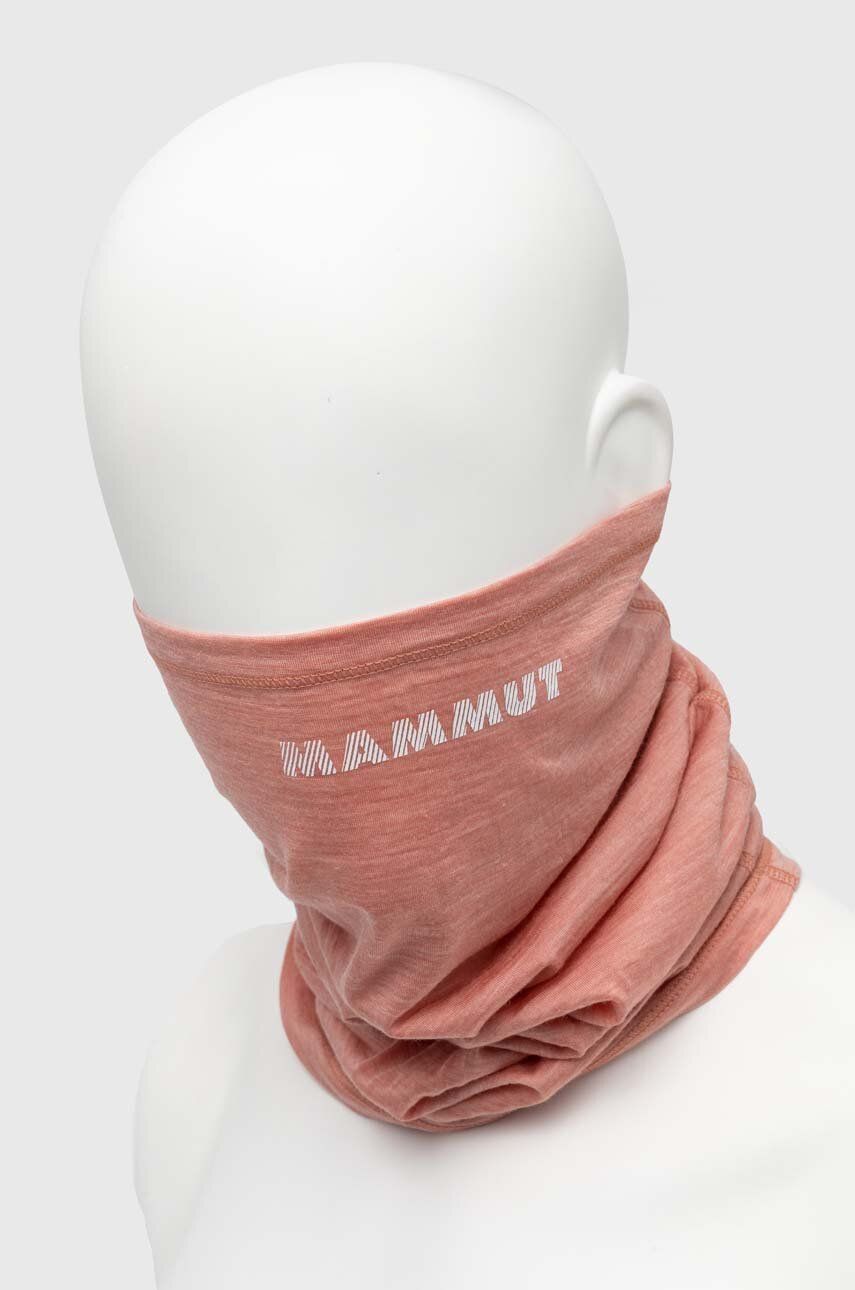 Mammut bentita pentru cap Tree Wool culoarea roz, 1191.01930
