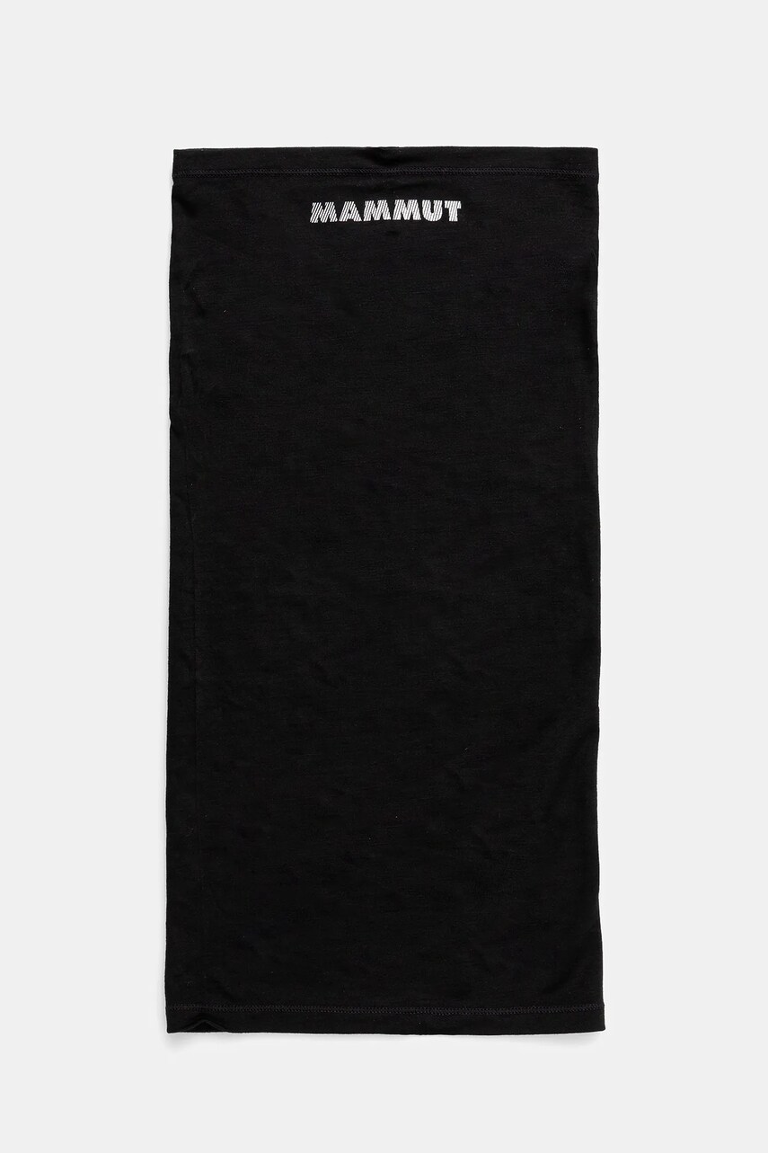 Mammut bentita pentru cap Tree Wool culoarea negru, cu imprimeu, 1191-01940