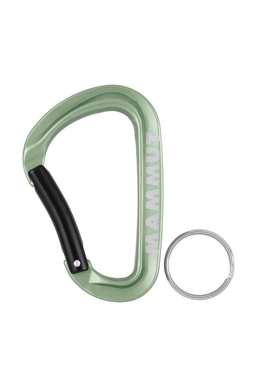 

Карабинер Mammut Mini Carabiner Workhorse Keylock L в зелено, Зелен