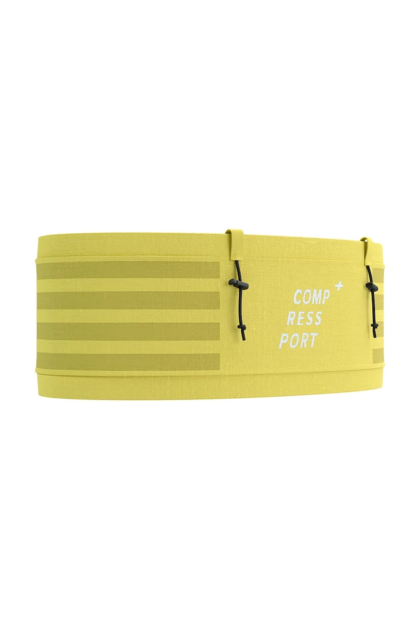 Пояс для бега Compressport Free Belt Pro цвет жёлтый CU00011B Пояс для бега Compressport Free Belt Pro цвет жёлтый CU00011B