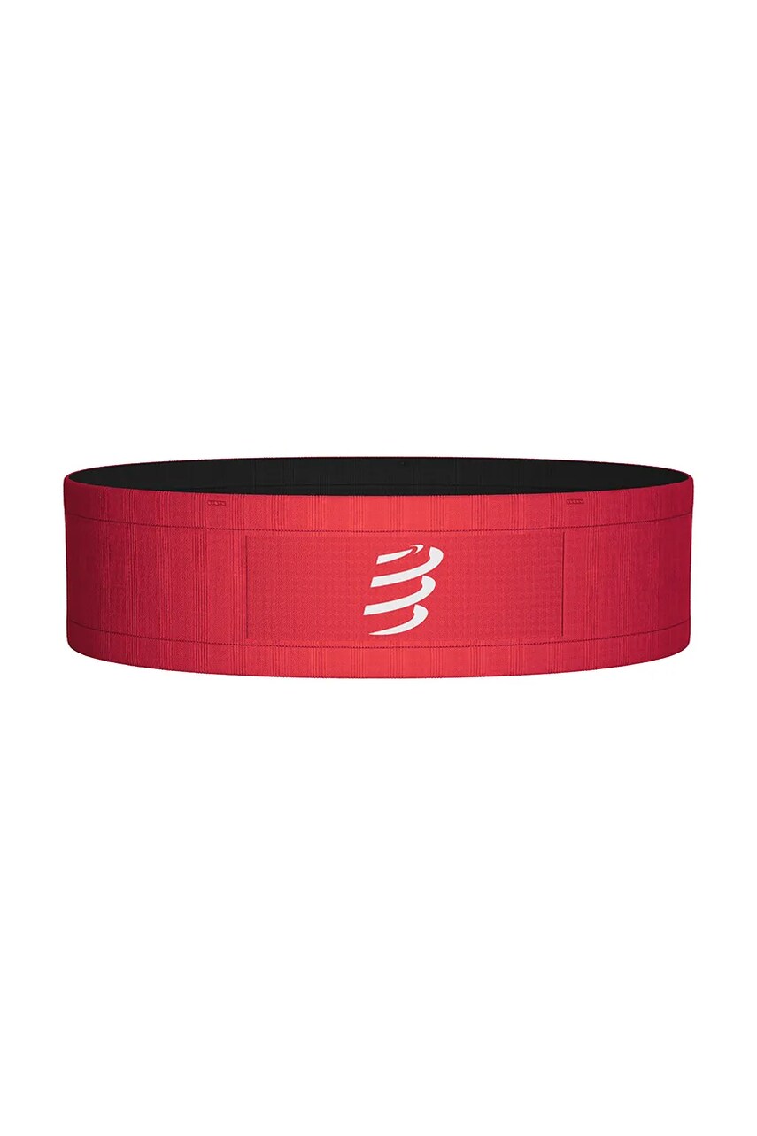 Compressport centura de alergare Free Belt culoarea rosu, CU00012B