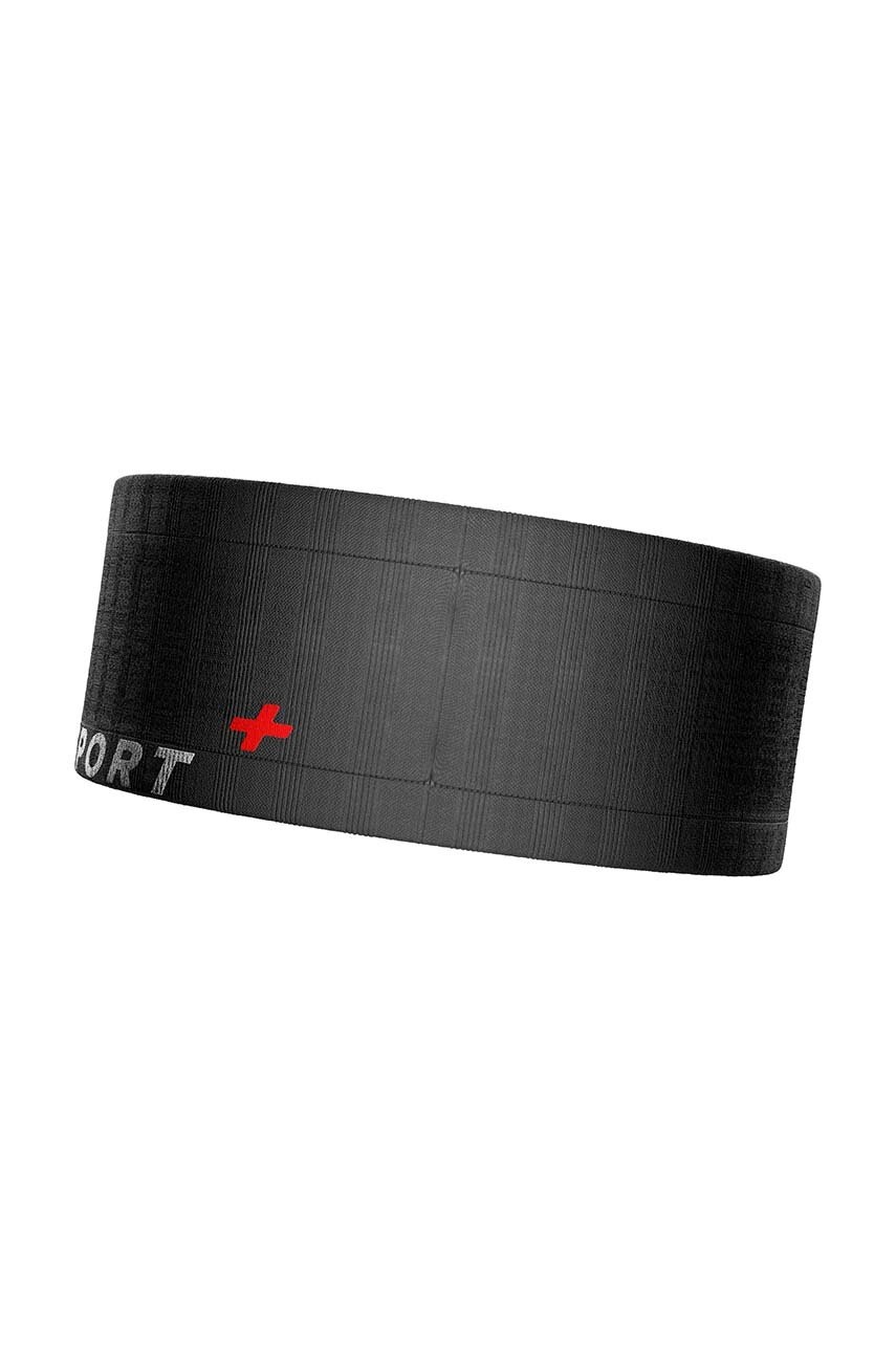 Τσαντάκι τρεξίματος Compressport Free Belt χρώμα: μαύρο, CU00012B φωτογραφία