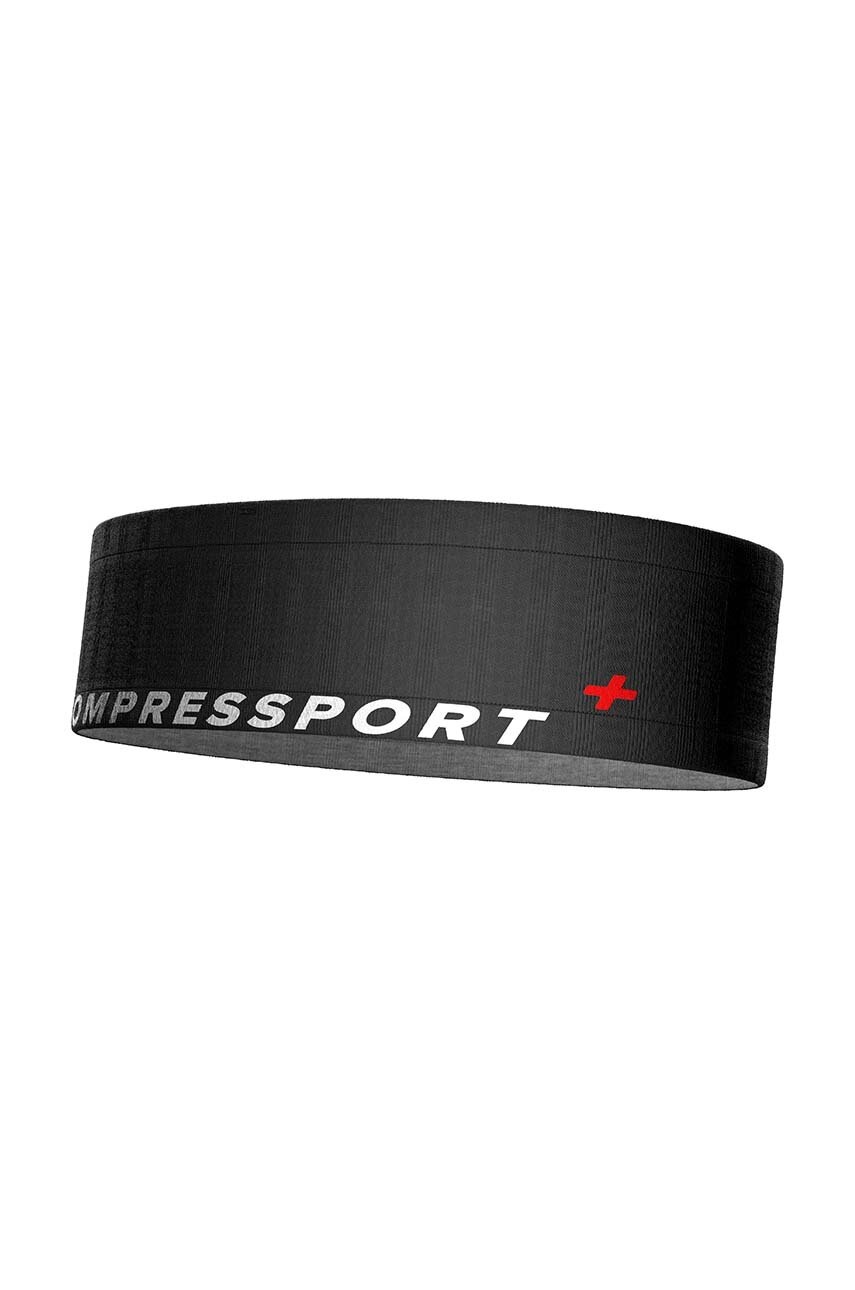 Τσαντάκι τρεξίματος Compressport Free Belt χρώμα: μαύρο, CU00012B φωτογραφία
