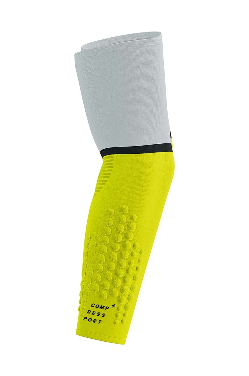 Compressport mâneci ArmForce Ultralight culoarea galben, SU00008B Compressport mâneci ArmForce Ultralight culoarea galben, SU00008B