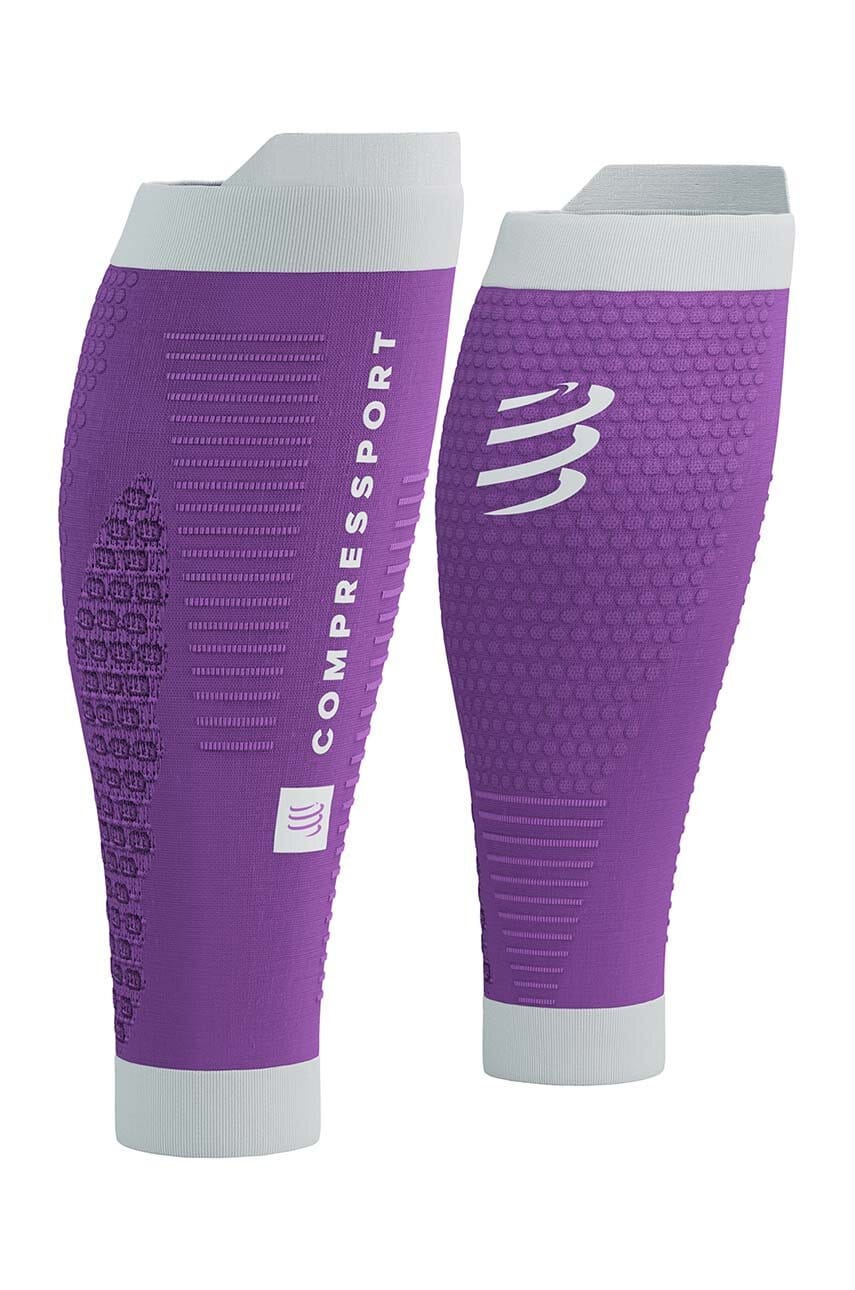 Compressport benzi de compresie pentru gambe R2 3.0 culoarea violet, SU00047B