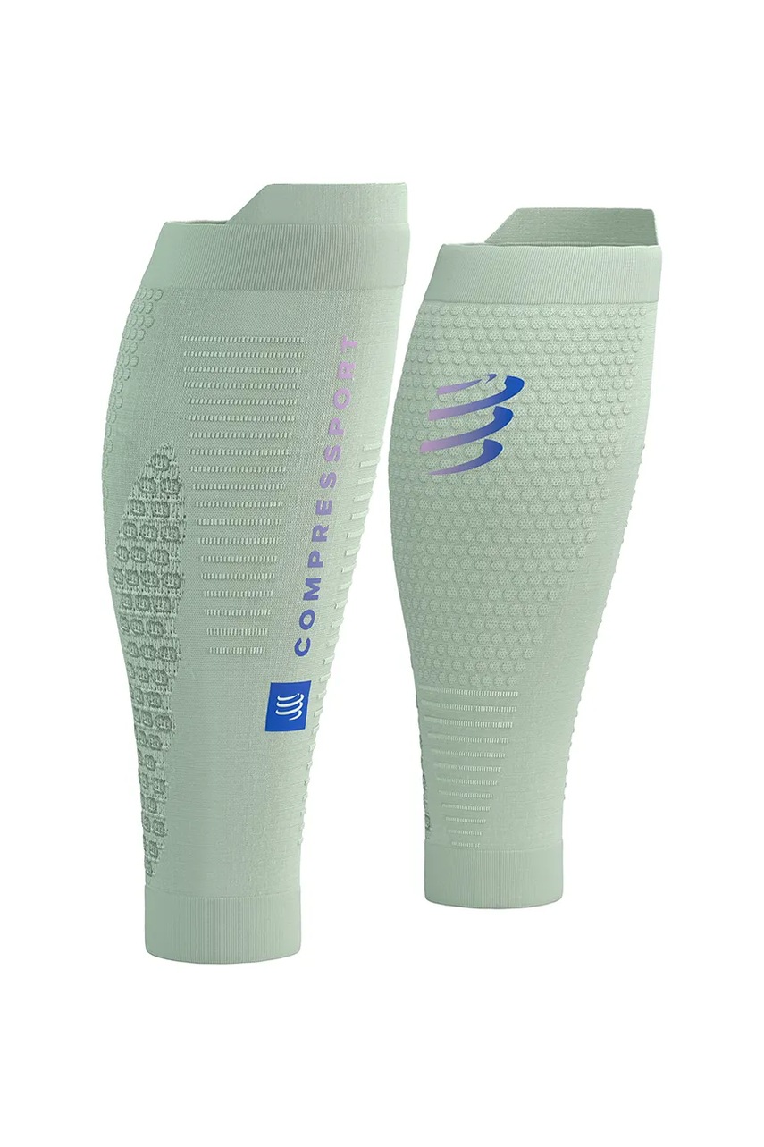 Levně Lýtkové kompresní návleky Compressport R2 3.0 žlutá barva, SU00047B