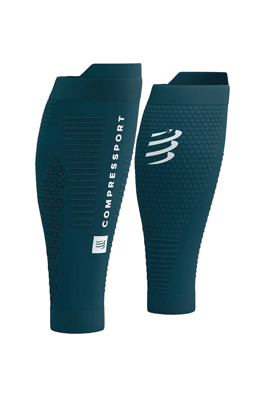 Compressport benzi de compresie pentru gambe R2 3.0 culoarea verde, SU00047B