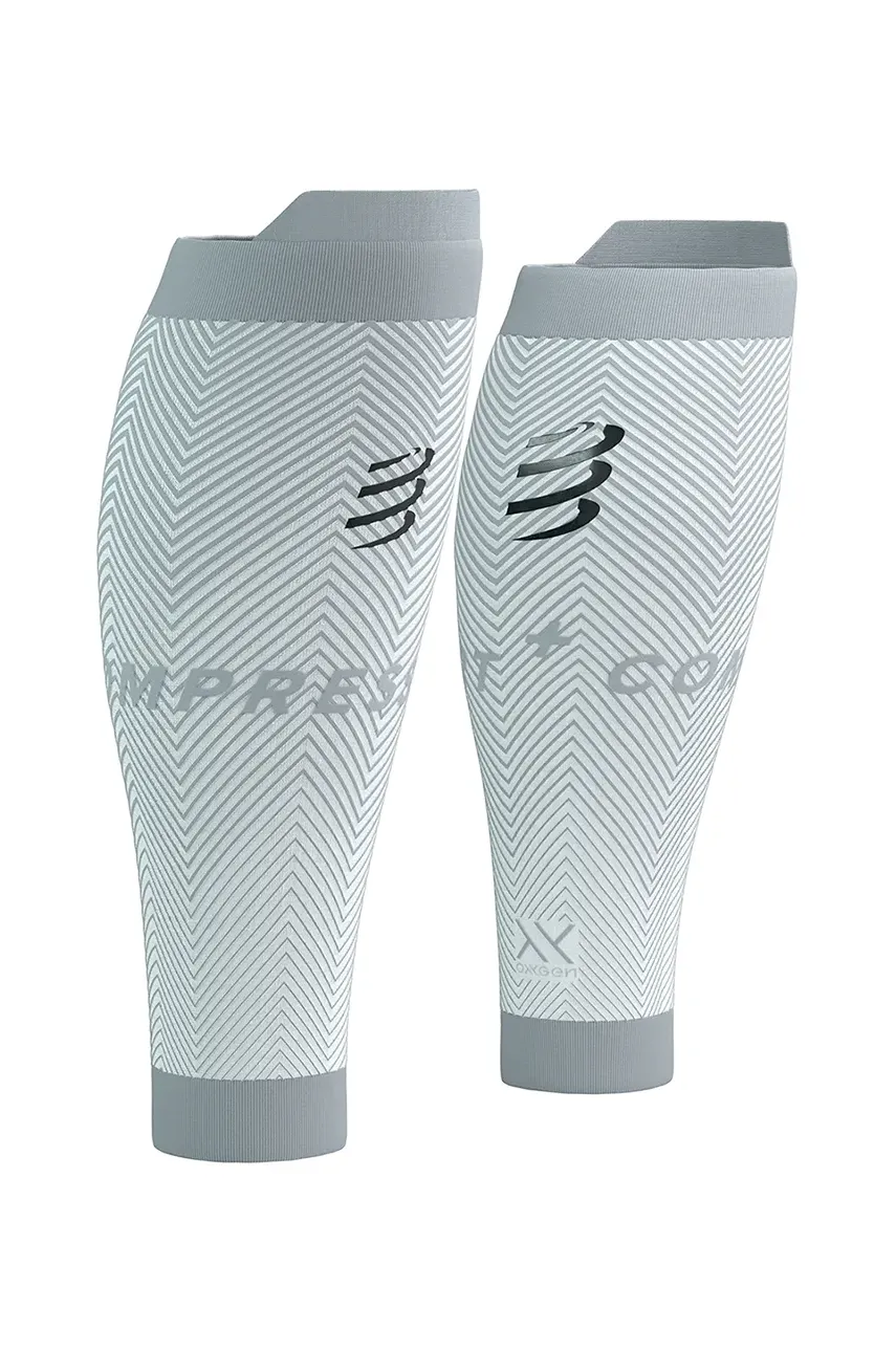 Compressport benzi de compresie pentru gambe R2 Oxygen culoarea alb, SU00048B