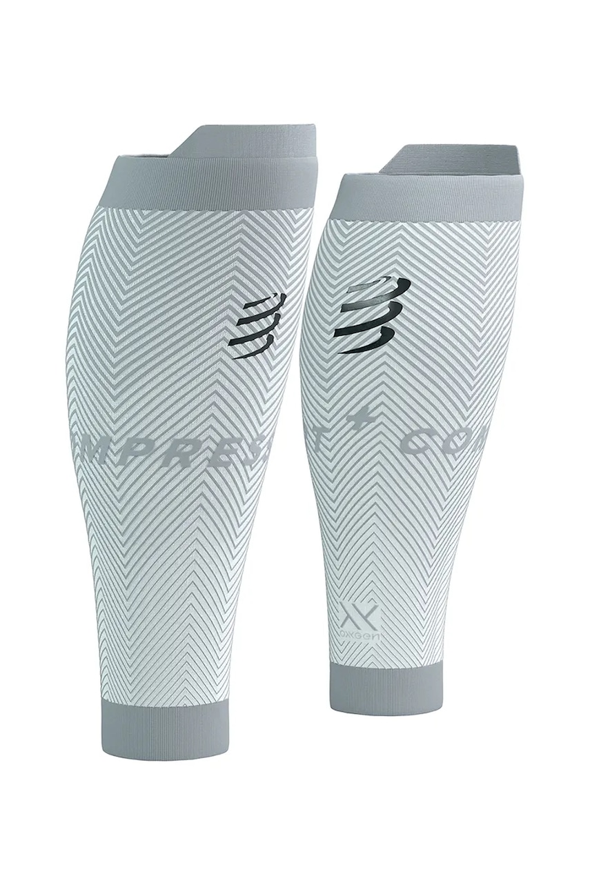 Compressport benzi de compresie pentru gambe R2 Oxygen culoarea alb, SU00048B