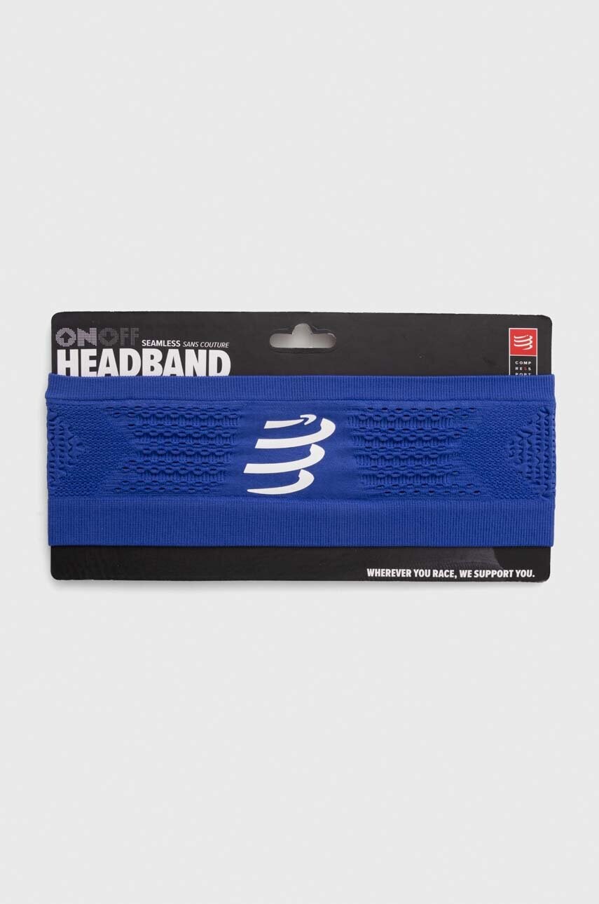 

Лента за глава Compressport Headband On/Off в синьо XBNU3905, Син