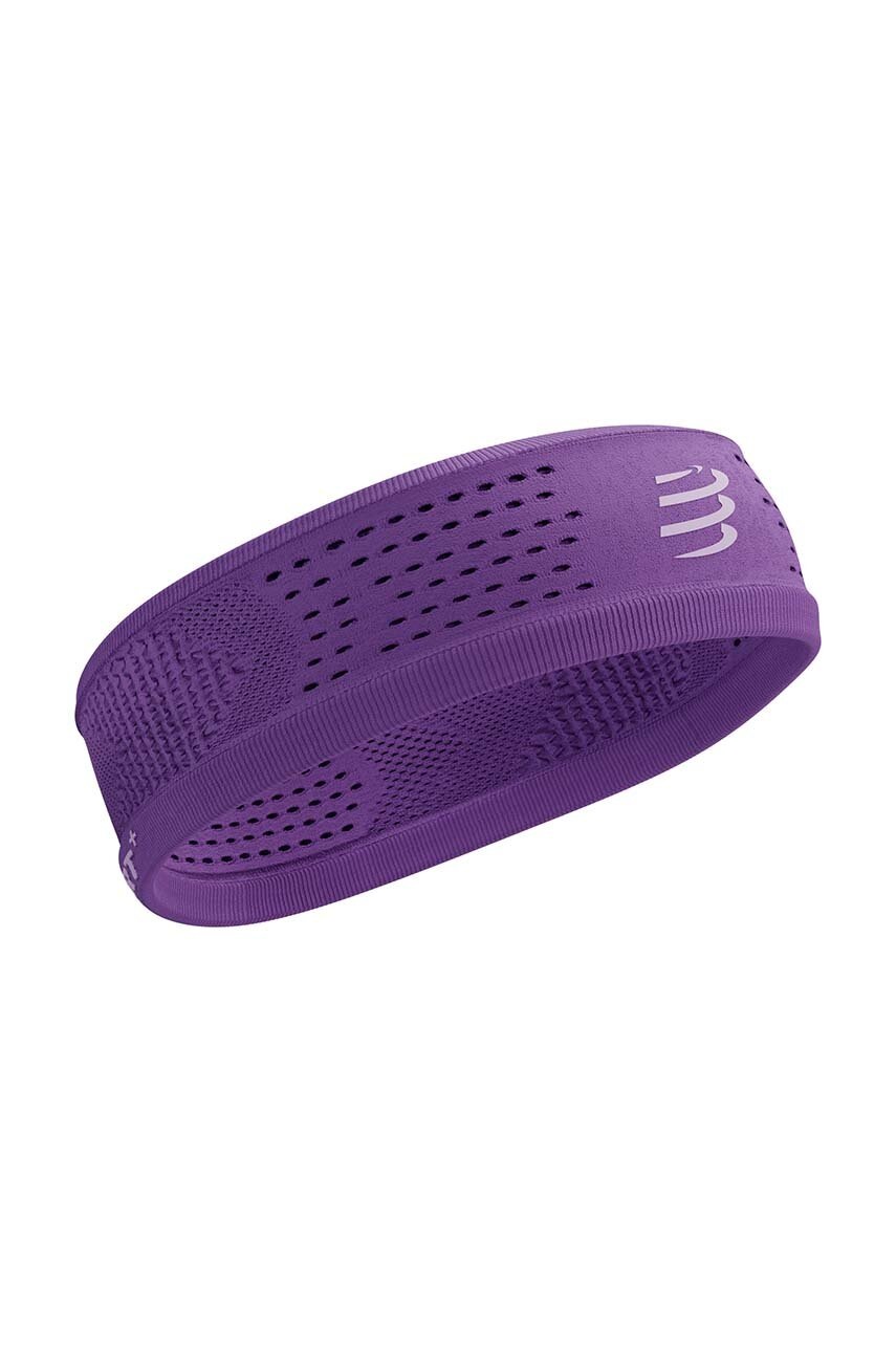 

Лента за глава Compressport Thin Headband On/Off в лилаво XBNU3913, Виолетов