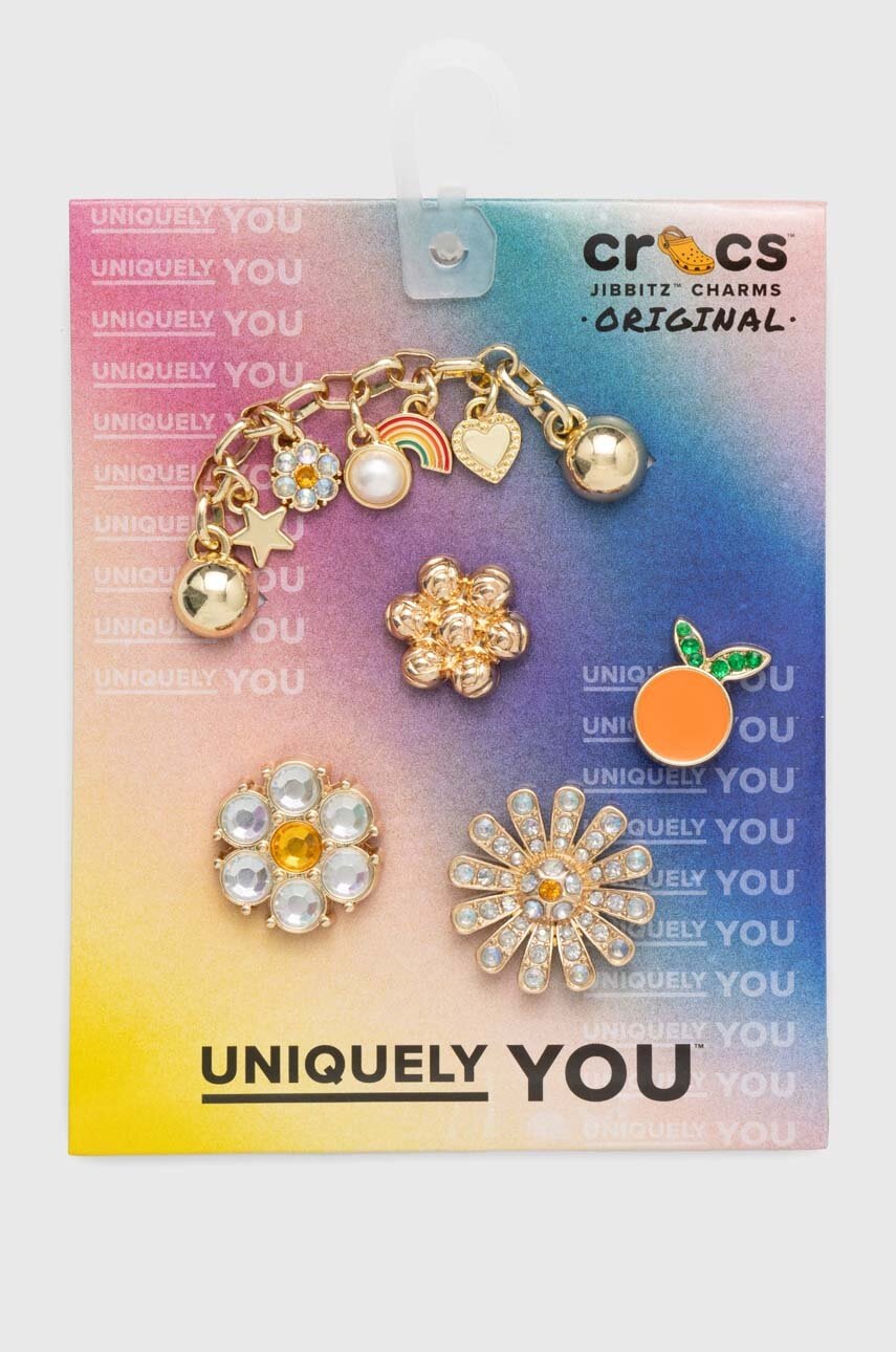 

Значки за обувки Crocs Everything Nice Gem Mix (5 броя) 10012117, Многоцветен