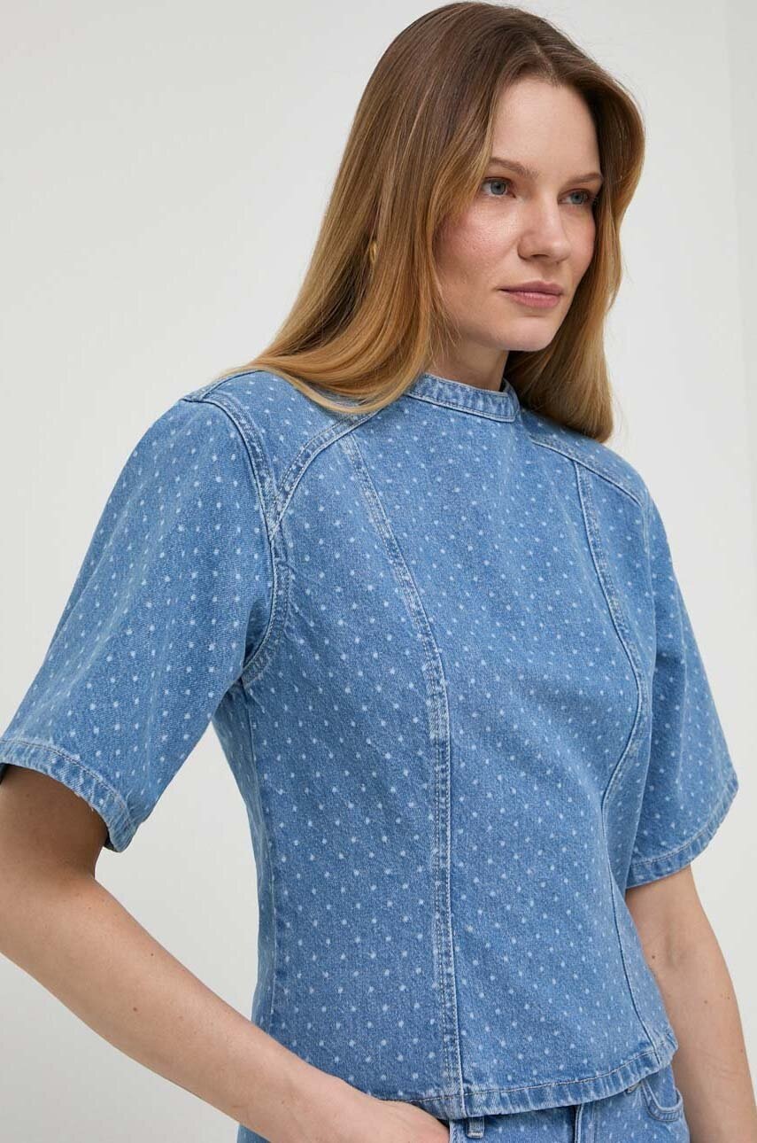 Džínová blůza Custommade Stella (obrázek 4)