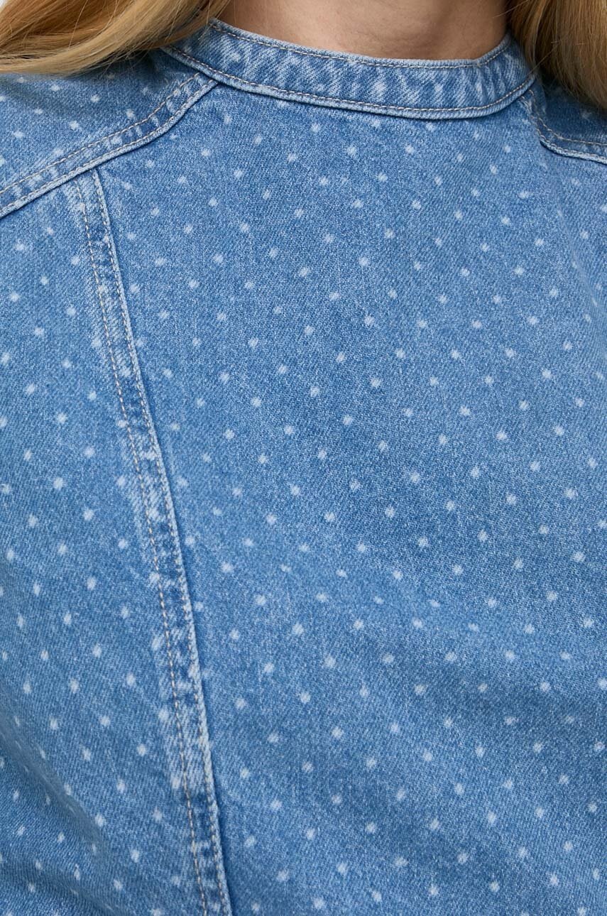 Džínová blůza Custommade Stella (obrázek 5)