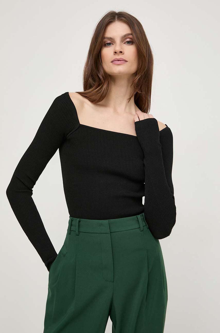 MAX&Co. pulover femei, culoarea negru, light 2416360000000