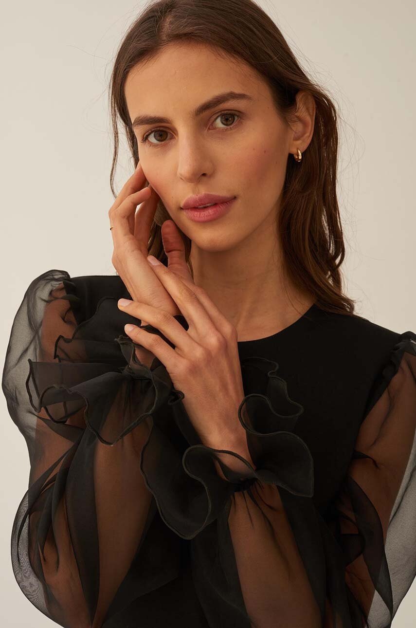 Κορμάκι Undress Code Hidden promise Bodysuit χρώμα: μαύρο, 460 φωτογραφία