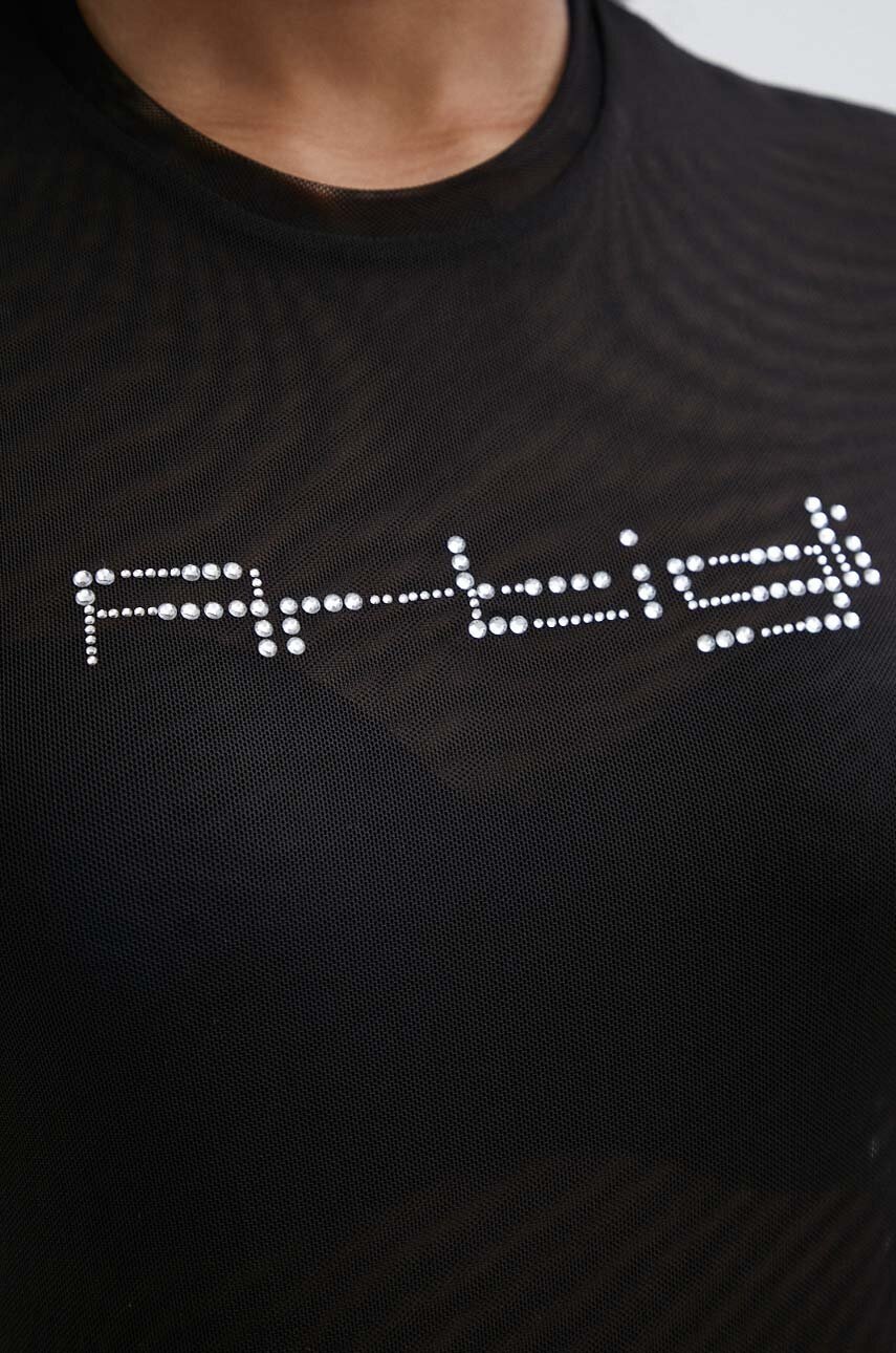 Μπλουζάκι Artigli χρώμα: μαύρο, AT38575 AT38575 φωτογραφία