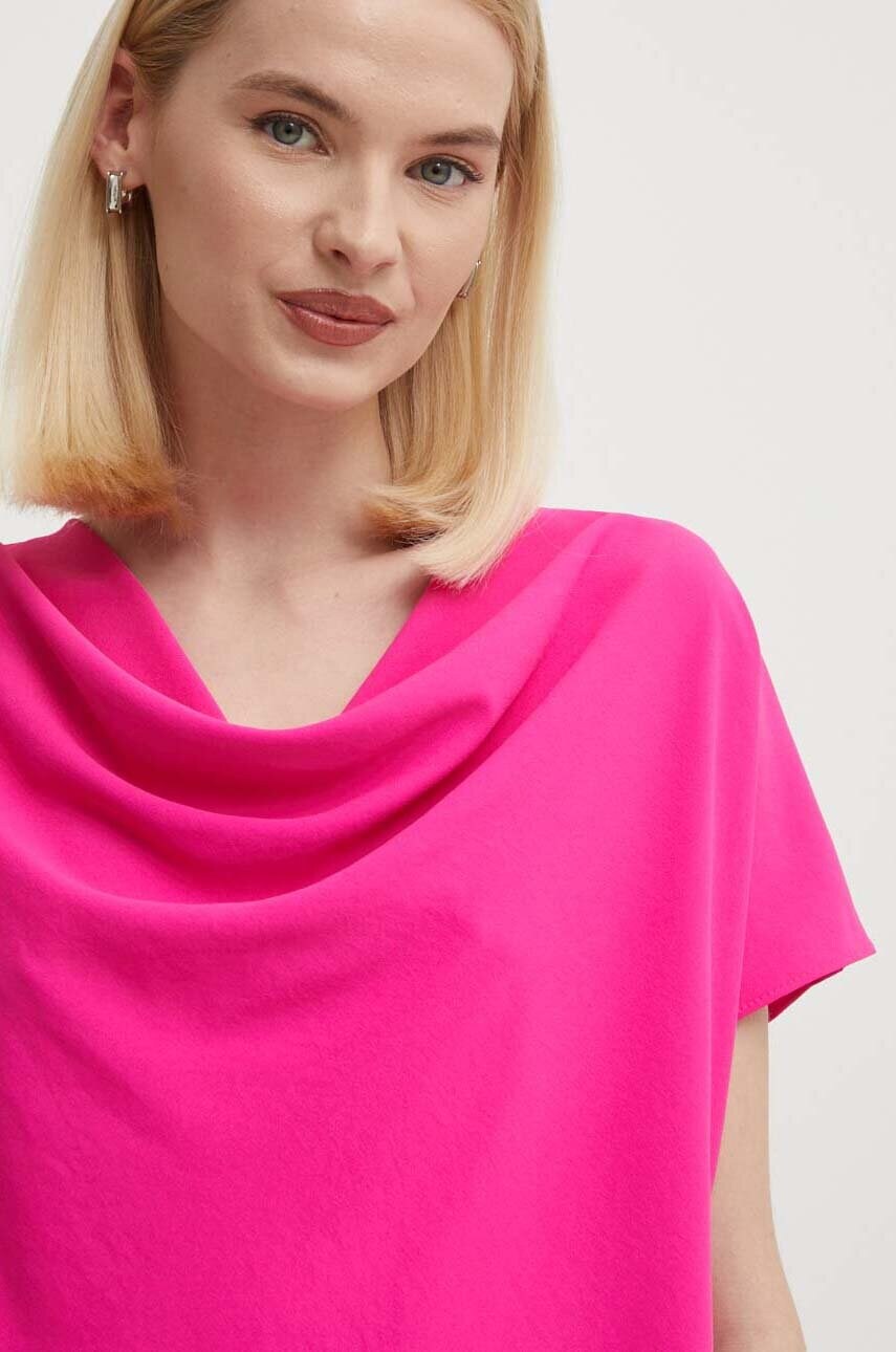 Joseph Ribkoff bluza femei, culoarea roz, neted, 241099 Joseph Ribkoff bluza femei, culoarea roz, neted, 241099
