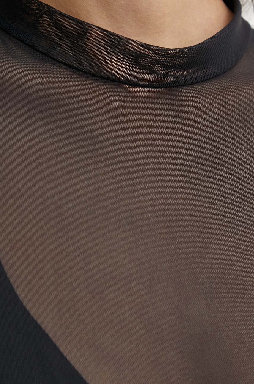 Κορμάκι Undress Code STAY SIMPLE Thong χρώμα: μαύρο, 499 φωτογραφία