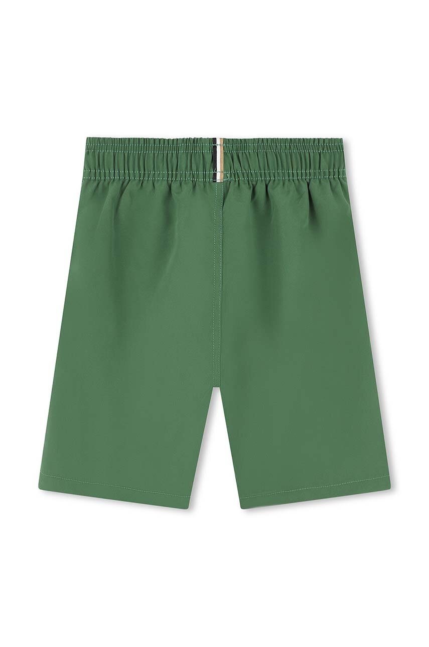 Детские шорты для плавания BOSS цвет зелёный