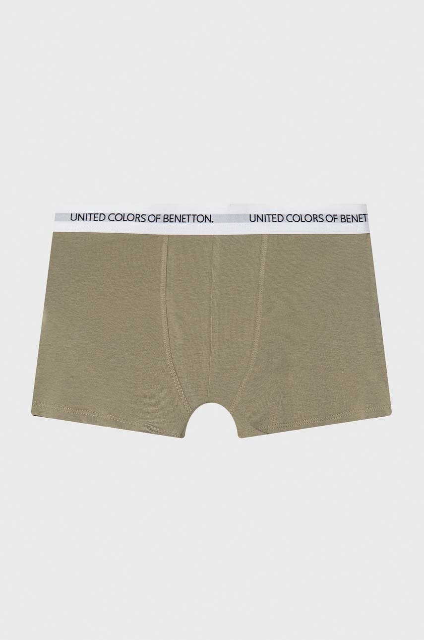 Боксеры United Colors of Benetton 2 шт цвет зелёный