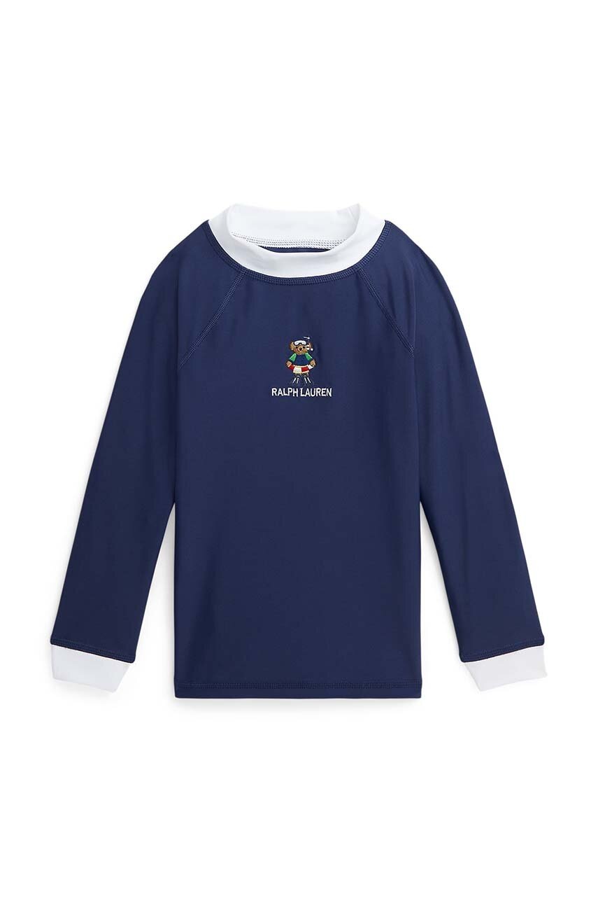 

Детски бански с дълги ръкави Polo Ralph Lauren в тъмносиньо, Тъмносин