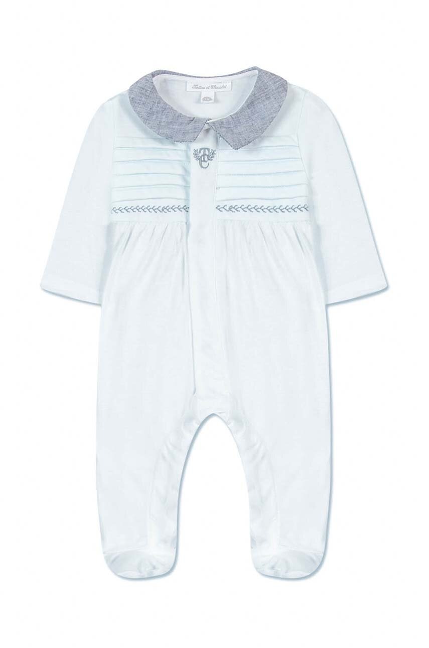 Детские хлопковые ползунки Tartine et Chocolat узор