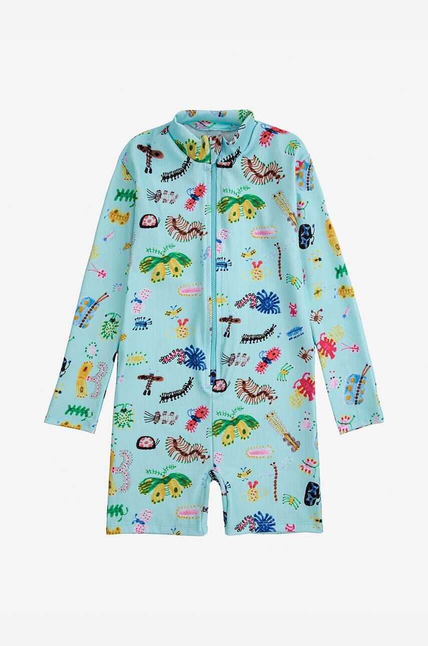 Детский купальник Bobo Choses цвет бирюзовый Детский купальник Bobo Choses цвет бирюзовый