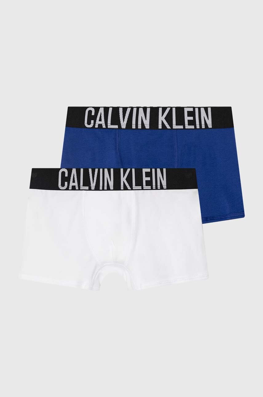 

Детски боксерки Calvin Klein Underwear (2 броя) в тъмносиньо, Тъмносин