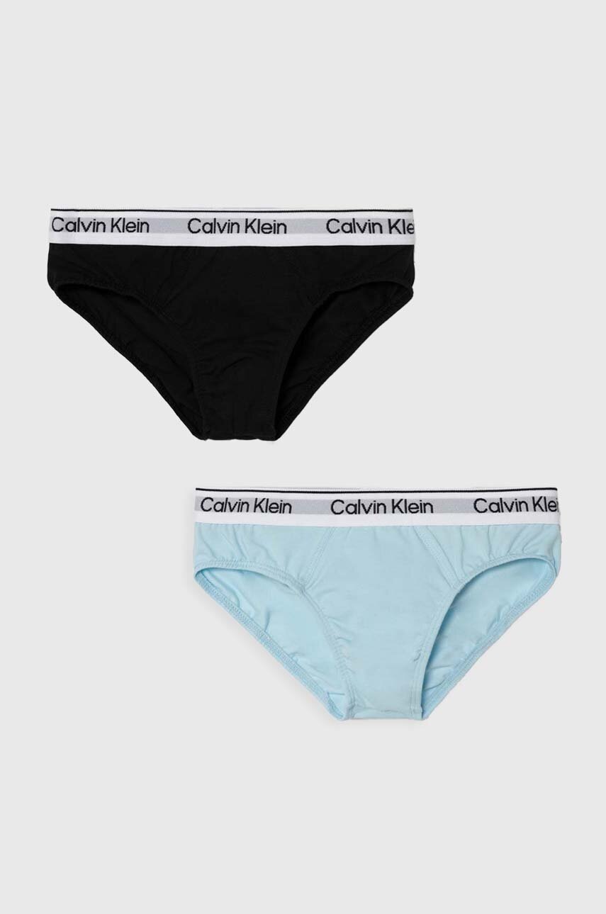 

Детски слипове Calvin Klein Underwear (2 броя) в синьо, Син