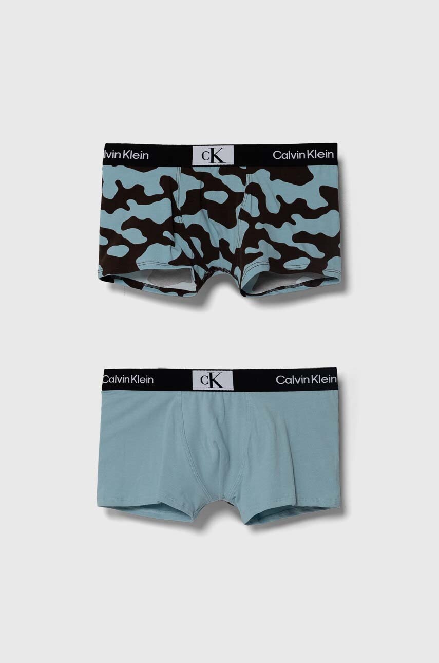 

Детски боксерки Calvin Klein Underwear (2 броя) в синьо, Син