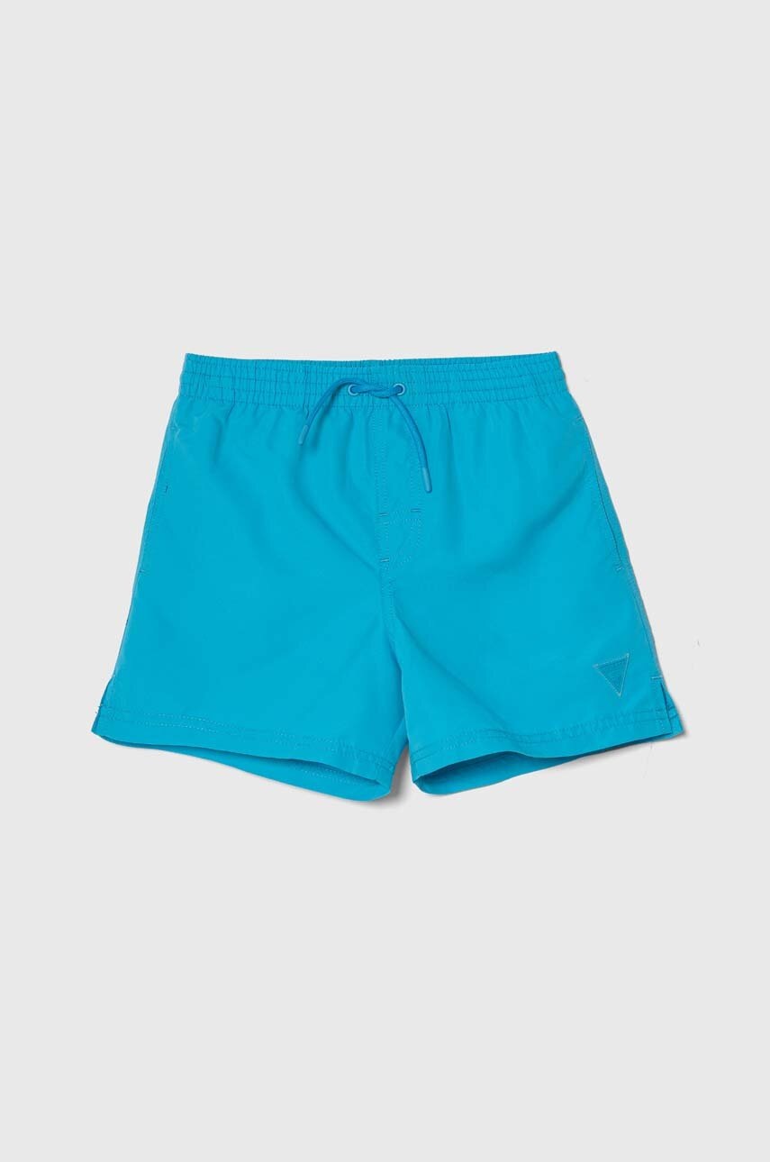 

Детски плувни шорти Guess в синьо, Син