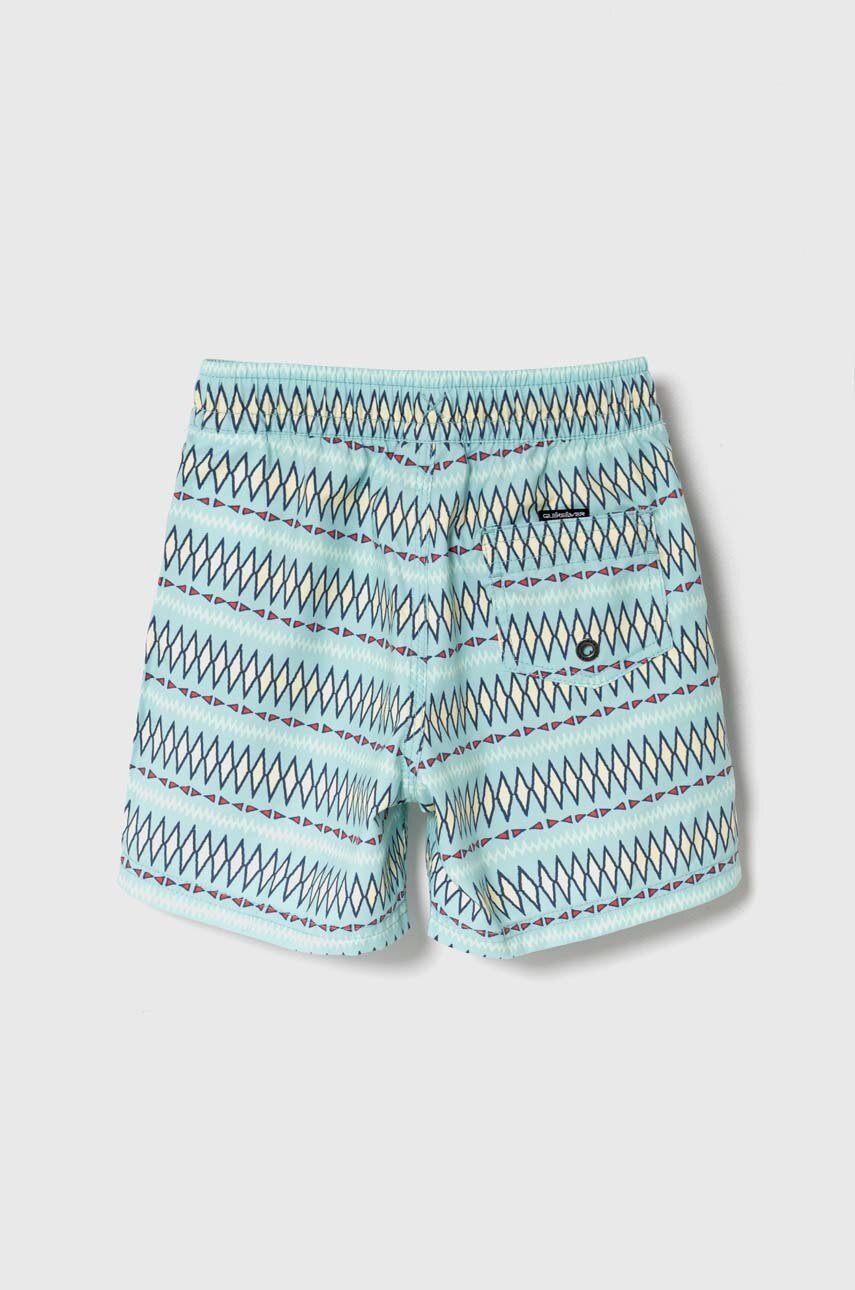Детские шорты  для плавания Quiksilver HERITAGE цвет бирюзовый Детские шорты  для плавания Quiksilver HERITAGE цвет бирюзовый