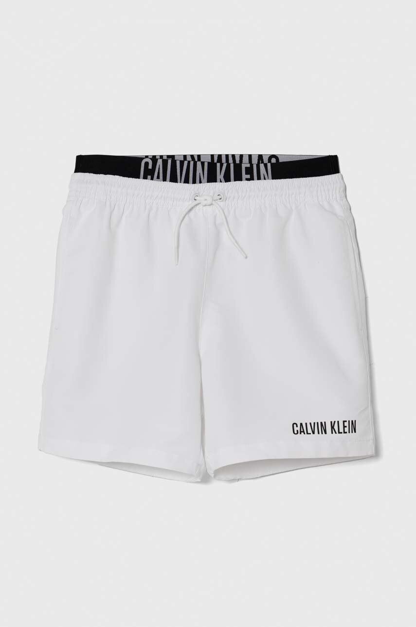 

Детски плувни шорти Calvin Klein Jeans в бяло, Бял