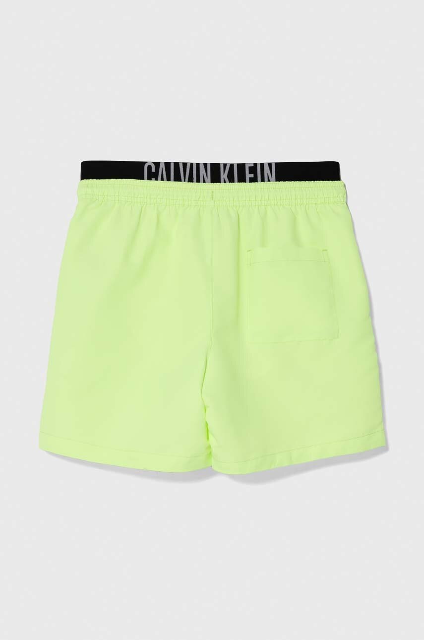 Детские шорты для плавания Calvin Klein Jeans цвет зелёный