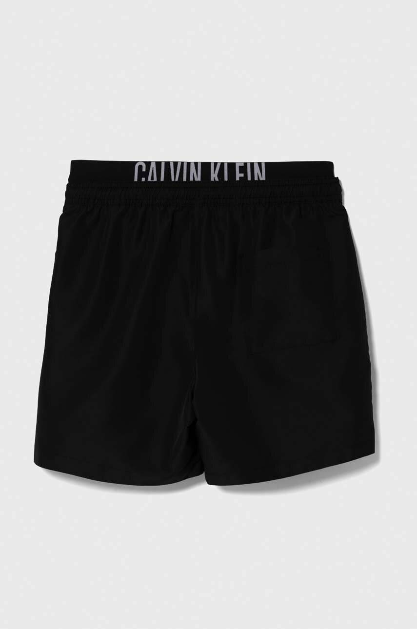 Дитячі шорти для плавання Calvin Klein Jeans колір чорний