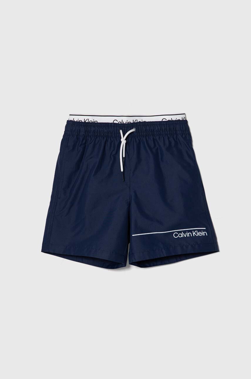 

Детски плувни шорти Calvin Klein Jeans в тъмносиньо, Тъмносин