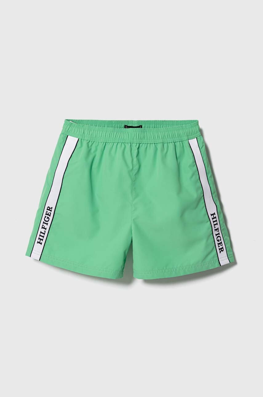 

Детски плувни шорти Tommy Hilfiger в зелено, Зелен